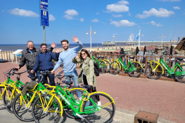 Group bike tour