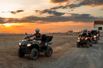 4H Evening Sunset Quad Safari