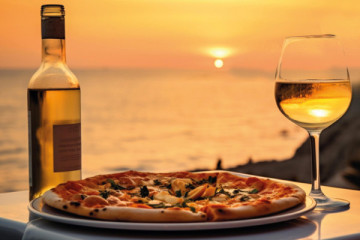Pizza under the stars