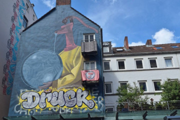 Mural in Hamburg