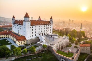Bratislava center to Bratislava airport