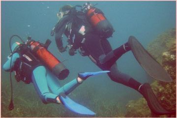 Child course 5 dives for 8-12 years old - Les Issambres