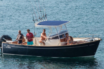 Night fishing for squids and nocturnal fishes - Fréjus