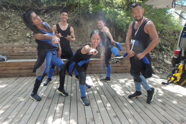 Canyoning with OUTdoor Slovenia