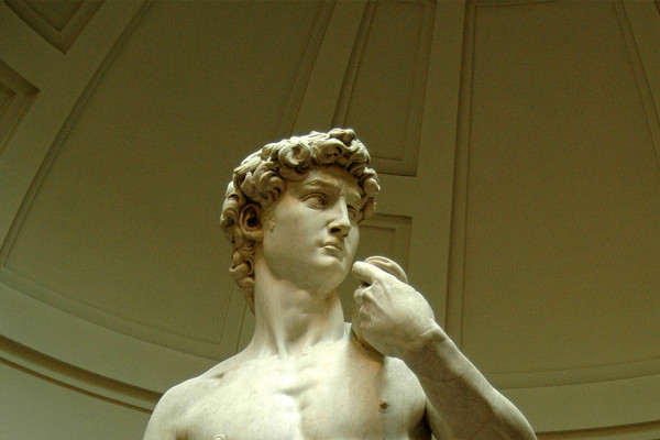 Michelangelo David at the Accademia Gallery in Florence
