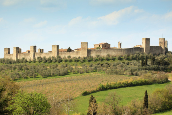 Monteriggioni in Tuscany