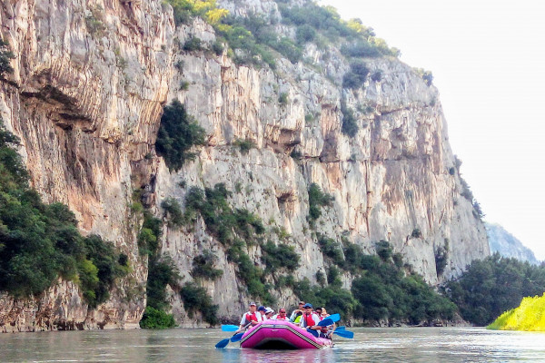 Rafting in the Canyon of Ceraino