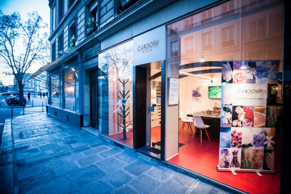 Candora perfume shop close to Notre Dame cathedral and the Ile St Louis