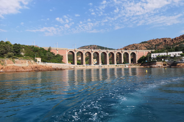 Anteor and its viaduct @esterelcotedazur