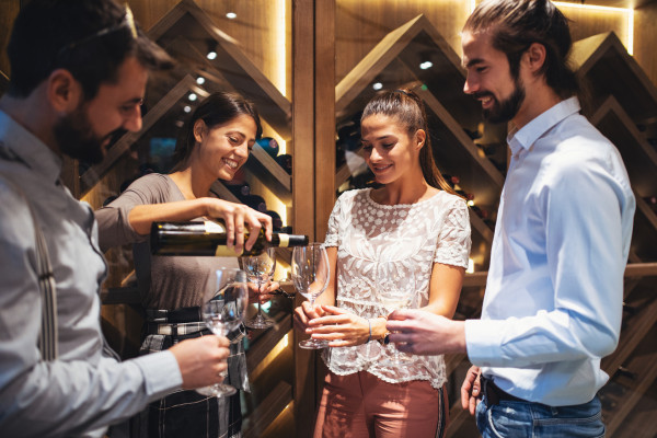 Wine tasting