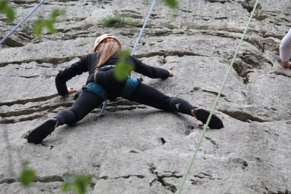 A lesson with a certified mountain guide