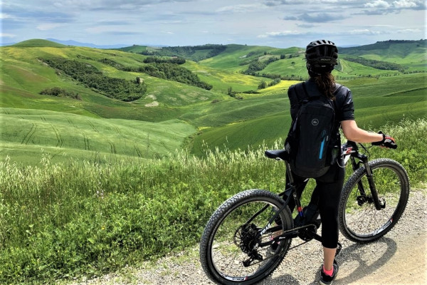 Crete Senesi bike tour - Stunning views