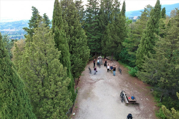 Fiesole bike tour - Mount Ceceri