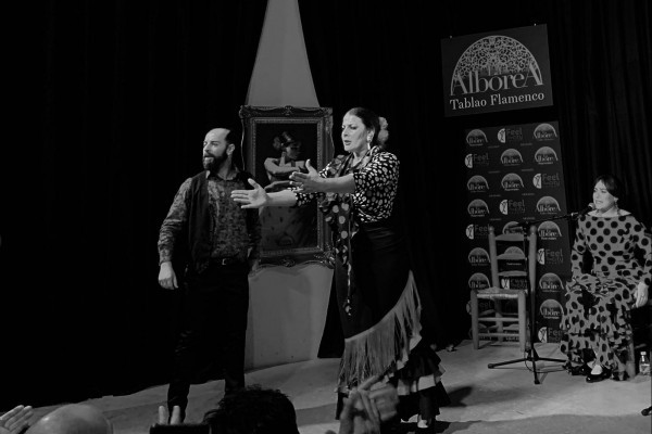 Bailaora flamenca