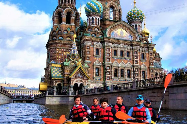 Kayak tour in St. Petersburg