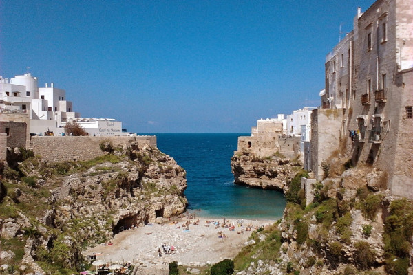 Polignano beach