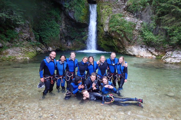 Canyoning with OUTdoor Slovenia 11