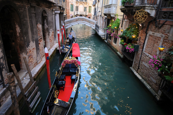 Gondola in a Venioce canal