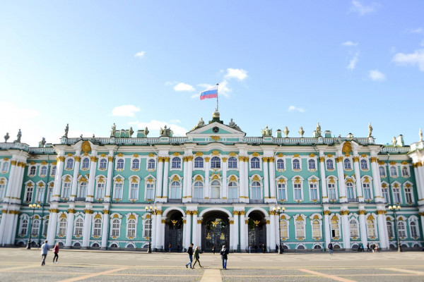 The Hermitage Museum in St. Petersburg