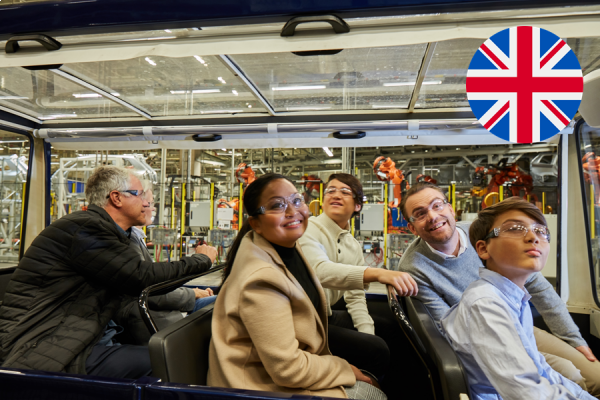 Volvo Cars Factory Tour by the famous Blue Train