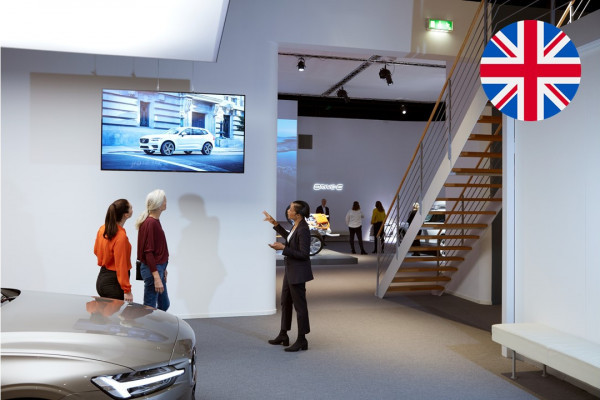 Guided tour at the Volvo Brand Experience Centre