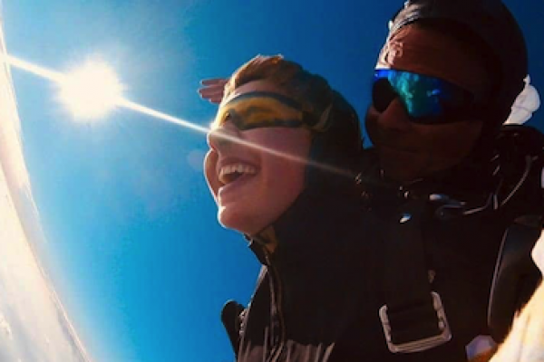 skydive tandem Bavaria Klatovy