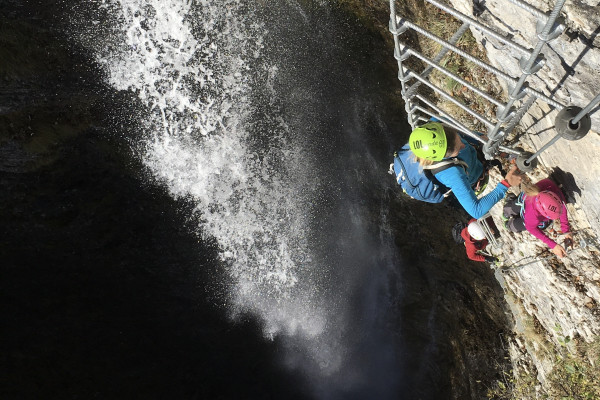 Via Ferrata Signora delle Acque ballino Tenno LOLgarda