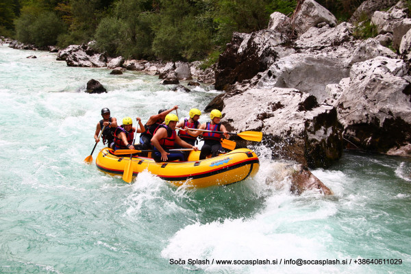 Bigger rapids.