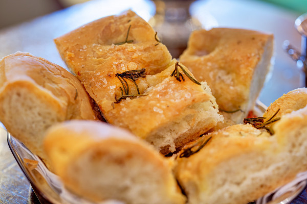 the focaccia
