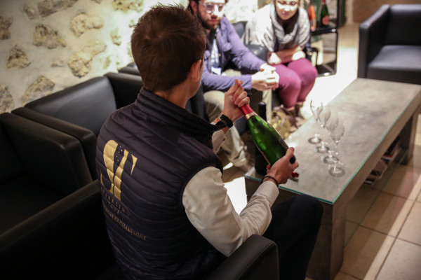 Tasting at Small Champagne Producer - Sparkling Tour