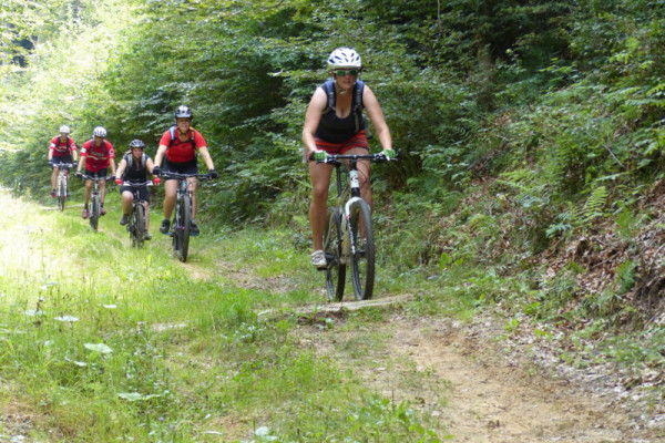 Guided MTB Tour Grunewald Luxembourg