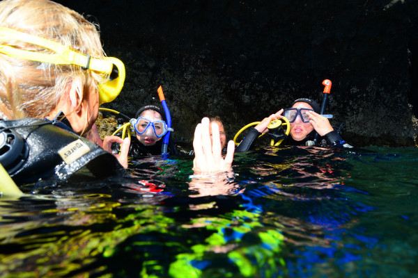 In your Confined Water Session you will practice the key skills to get confident with scuba equipment