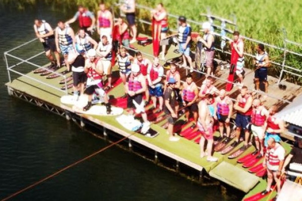 Groep Cablepark Aquabest