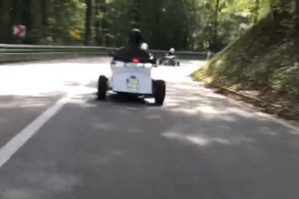 Curving and crusing with Wenckstern Hot Rods at Schäftlarn