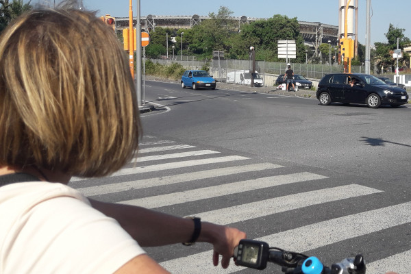 ebike tour Pausilypon fuorigrotta Maradona stadium