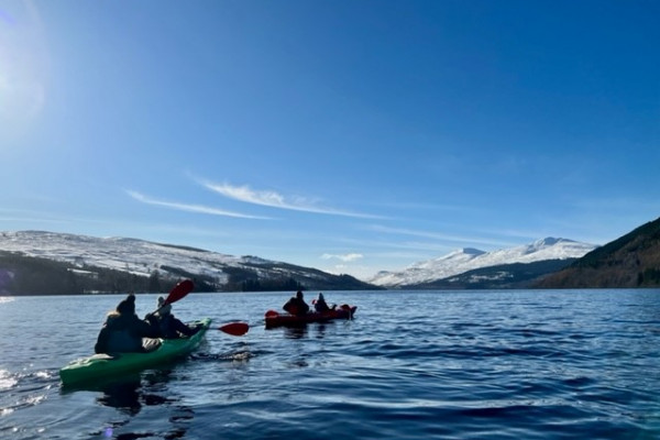 Family kayak adventure - Outdoor Explore - Loch Tay, Kenmore