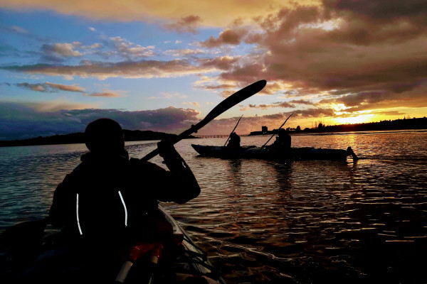 Sunset sea kayaking - Outdoor Explore - Broughty Ferry near Dundee