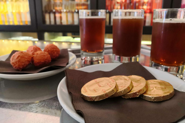 Lyonnaise's beer and chocolates