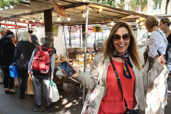 Parisian food markets are fun!
