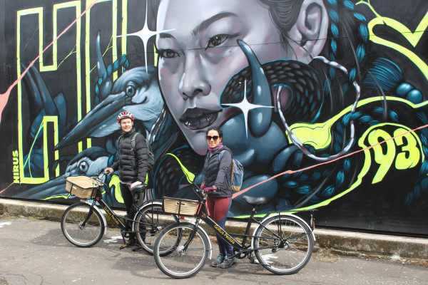 On our tours we seek out some of the latest street art and graffiti.