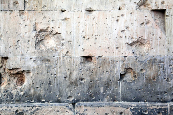 War Damage at Museum Island