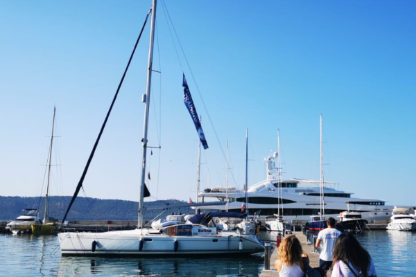 Mainland croatia port stop, Marina Kastela