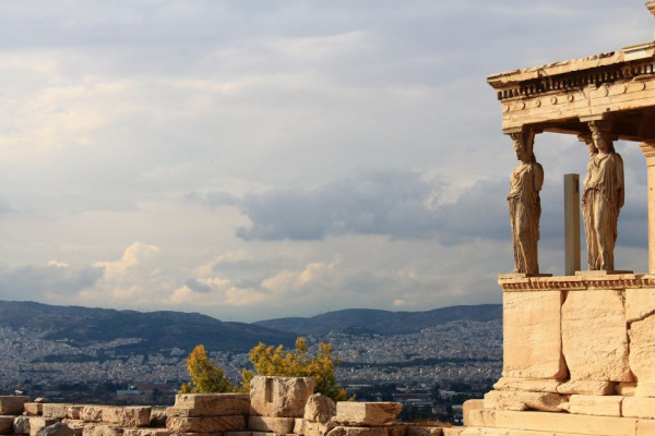Karyatides at Erechtheion