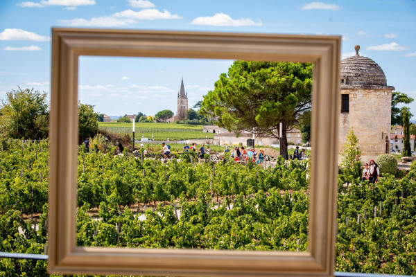 View upon Saint-Emilion