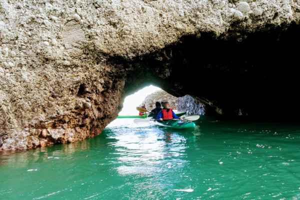 Sea kayaking in Stonehaven with Outdoor Explore