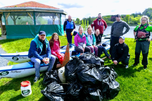Litter Free Paddle in Perth, River Tay