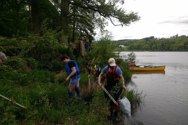 Litter Free Paddle in Perthshire