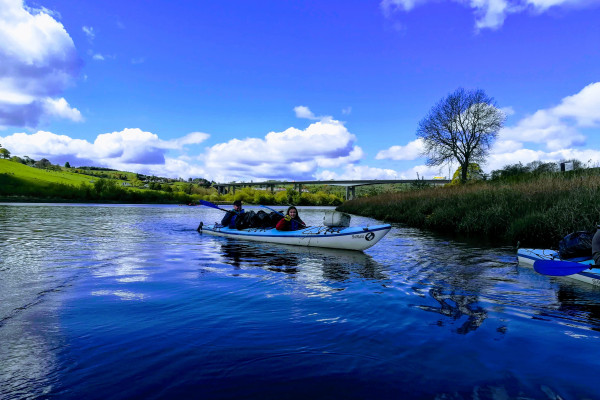Litter Free Paddle on the River Tay, Scotalnd