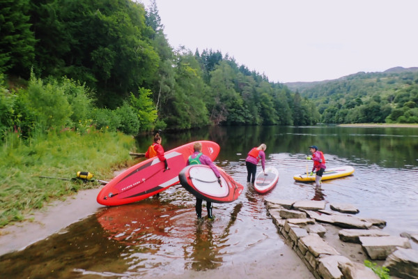 Loch Faskally Paddleboarding