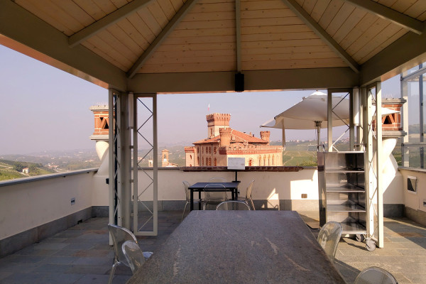 Wine tasting terrace